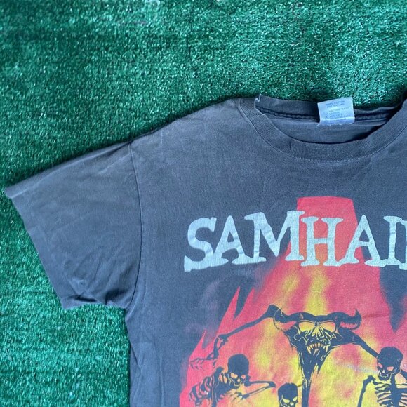 Vintage 90s Samhain Band Shirt Death Metal Rock Danzig Tee - Picture 2 of 8